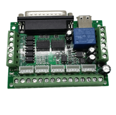 Плата інтерфейсу 5-осьова MACH3 Intarface board BL-MACH-V1.1 Роз'єм кабеля LPT
